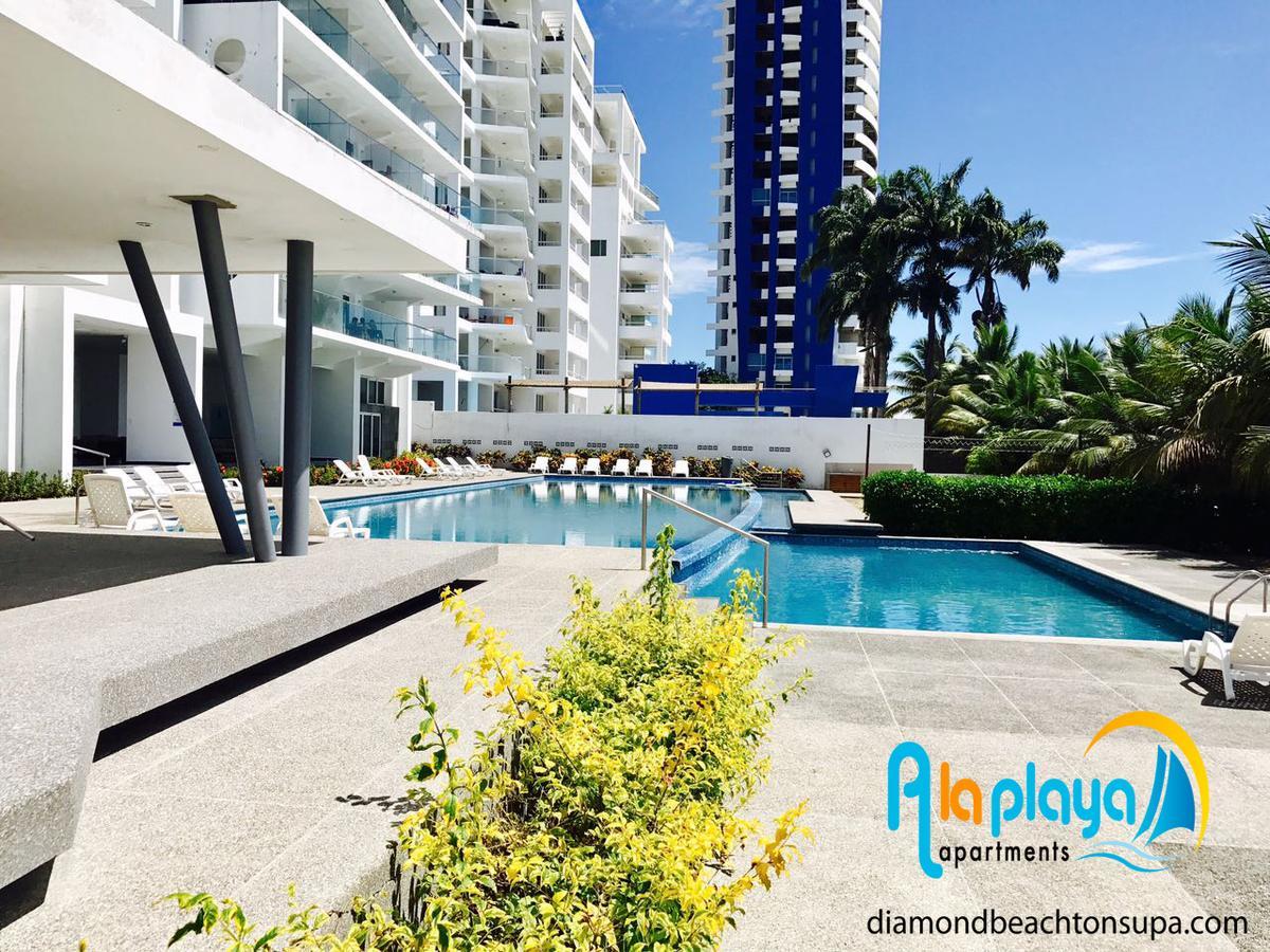 Resort Playa Azul Departamentos Frente Al Mar Tonsupa Extérieur photo