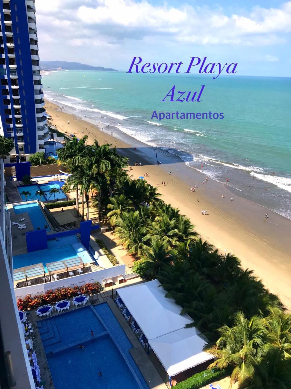 Resort Playa Azul Departamentos Frente Al Mar Tonsupa Extérieur photo